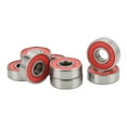 thumbnail image 1 of ABEC 9 Roulements de Planche à Roulettes, Roulement à Billes 608RS en Acier au Carbone Haute Précision Résistance à la Corrosion pour Patins à Roulettes Rouge,Noir, 1 of 7