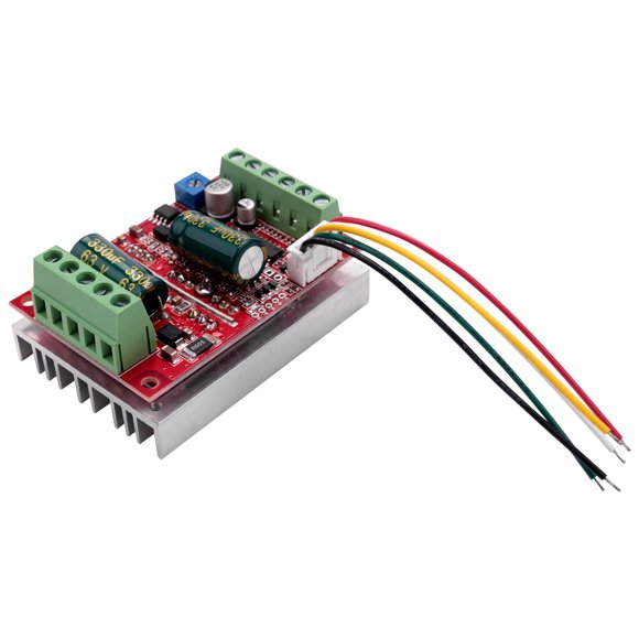 Dc 6-60V 400W Bldc Controlador de Motor Sin Escobillas Trifásico Pwm Placa Control Hall 12V 48V
