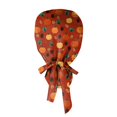 thumbnail image 6 of DORKASM Halloween Scrub Caps Women Caps Working Adjustable Tie Back Hats Saffron One Size, 6 of 6
