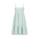 thumbnail image 3 of Vestido de Camisa Cuadrada para las Mujeres A-Línea Correas de Hombro Mini con Borde de Volantes, Vestido de Bolsillo Lateral Casual para Primavera Verano Otoño Diario Y Fiesta, 3 of 6
