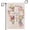 He, variant on Easter He is Risen Flags for Outdoors 28 X 40 Double Sided Spring House Flag - Christian Religious Cross Rustic Outdoor Decorations