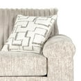 thumbnail image 5 of Roundhill Furniture Nason Wide Wale Corduroy Sofa, Loveseat, and Cuddle Chair Set, Parchment, 5 of 13