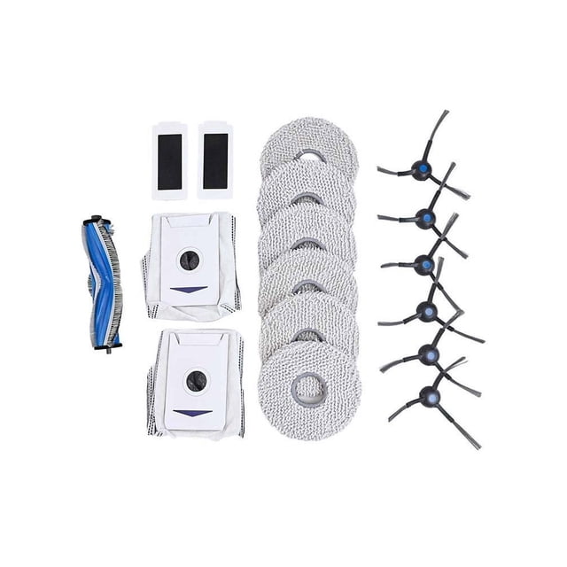 MYG for ECOVACS for Deebot T30 PRO for OMNI Vacuum Cleaner Replacement Parts Kit with Main Side Brushes, Filters, Mop Cloth, and Dust Bags for Enhanced Cleaning Performance