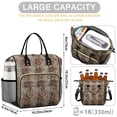 thumbnail image 5 of Brown and Black Leopard Print Womens Lunch Box for Work,Insulated Large Lunch Bag for Tween and Teen,Loncheras Para Mujer,Leakproof Adult Lunch Bag for Work,Beach,Travel,Picnic,Camping, 5 of 7