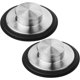 thumbnail image 2 of 2pcs Kitchen Sink Drain Stopper, Garbage Disposal Stopper 3.34 Inch Sink Drain Plug Stainless Steel Kitchen Sink Drain Cover Fits Standard Kitchen Dra, 2 of 5
