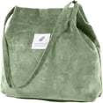 thumbnail image 2 of Bienvenido Bolso de lona verde frijol, 2 of 5