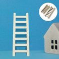 thumbnail image 2 of 20pcs Miniature Ladder DIY Wooden Tiny Ladder Mini House Landscape Decoration, 2 of 7