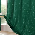thumbnail image 4 of LiUMX Thermal Insulated Soundproof Curtains, 86.6x55.1 Inch Polyester Blackout Drapes for Bedroom Living Room Office, Machine Washable in Blue Gray Green Red, 4 of 5