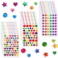 thumbnail image 1 of Dorbetar 1710 piezas de stickers brillantes de estrellas y corazones para niños, 1 of 8