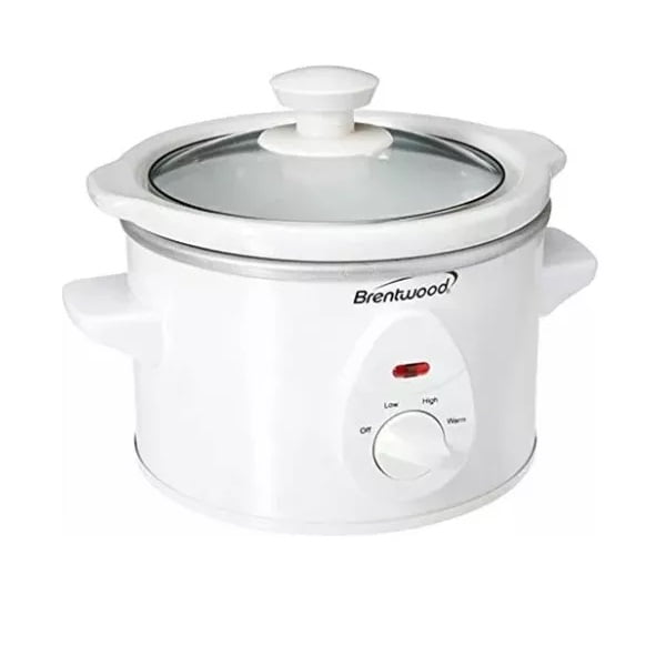 Olla de Cocción Lenta 1.4 Lts Brentwood SC115W Blanco