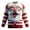 Red#2, variant on Ugly Christmas Sweater Men Funny Santa Claus Xmas Knit Sweatshirts 3D Graphic Holiday Pullover Sweaters Jumper Unisex Gifts for Couples,Red