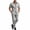 Gray, variant on Stamzod Mens 2 Piece Outfits Business Casual Short Sleeve Button Shirt and Pants Suits Set formal Wedding Party Matching Set