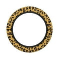thumbnail image 7 of ZUXONGSY Leopard Print Golf Cart Steering Wheel Covers Universal Car Wheel Cover Machine Washable Steering Wheel Dust Cover Warm in Winter Cool in Summer Auto Accessories for Club Car Golf Cart, 7 of 7