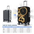 thumbnail image 6 of Daiia 2025 Happy New Year Luggage Cover, Thickened Washable Travel Luggage Covers, Elastic Unique Baggage Covers for 18-20 inch Luggage-Small, 6 of 9