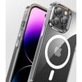 thumbnail image 2 of TopSave Étui Magnétique Hybride Compatible avec MagSafe, Protectrice, Résistante aux Rayures, Série Classique, Transparente pour iPhone 16 Pro 6,3 Pouces, 2 of 3