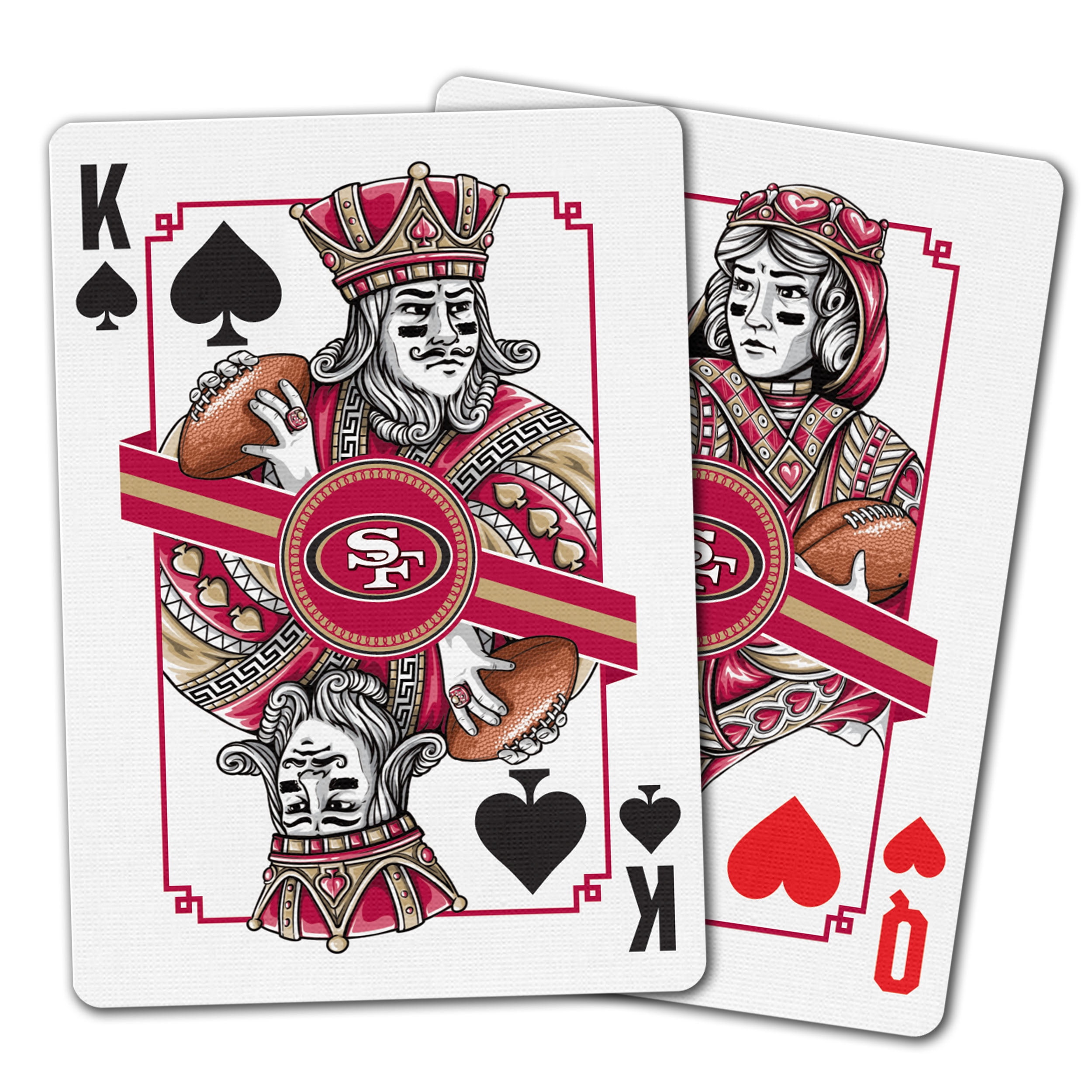 YouTheFan NFL San Francisco 49ers Classic Series Playing Cards