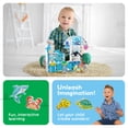 thumbnail image 3 of PICASSO TILES Magnetic Marine Animal Theme Building Blocks Toy Set for Kids, 52 Pieces, 3 of 8