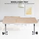 thumbnail image 5 of Bandeja De Regazo Para Silla De Ruedas, Material De Madera Duradero Más Estable, Mesa Para Silla De Ruedas Fácil De Instalar, Cuatro Agujeros Para Oficina En Casa ANGGREK Wheelchair Table, 5 of 8