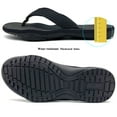 thumbnail image 3 of Ecetana Flip Flops for Men Comfort Thong Sandals Non-Slip Beach Sandals for Men, 3 of 5
