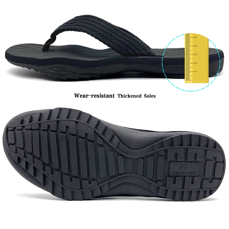 Ecetana Flip Flops for Men, Lightweight Comfort Sandals, EVA  display picture 3