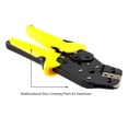 thumbnail image 3 of Generic Multifunctional Wire Crimper Crimping Pliers Spring Clamp Insulated Terminal Clamp Cold Pressing Pliers Labor-Saving Wire Pressing Crimper Ratchet Crimping Tool for Electrician, 3 of 7