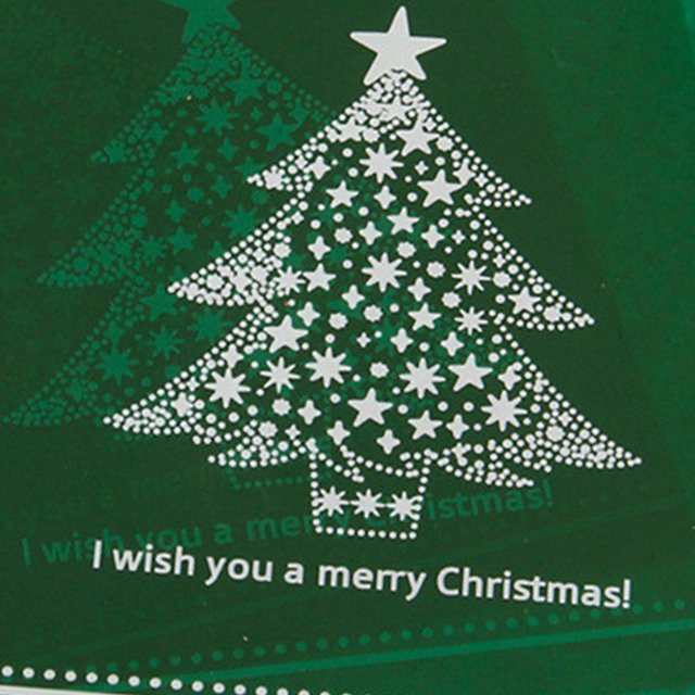 100pcs Christmas Tree Snowman Santa Claus Plastic Bag Snacks Biscuits Cookie Party Wedding Gift Packaging Pouch