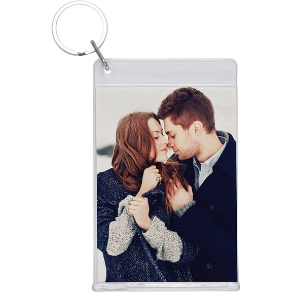 2.5" x 3.5" Standard Slip-in Photo Keychains - Pack of 144