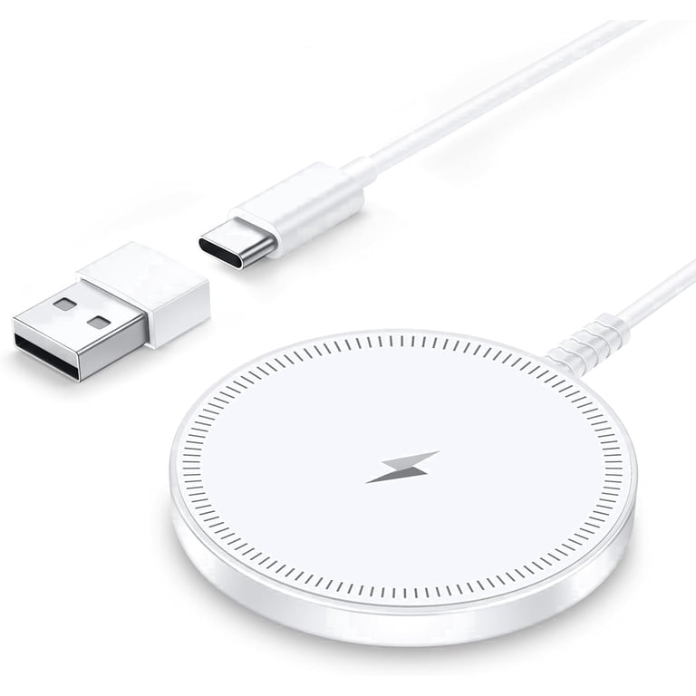 ETEPEHI Magnetic Wireless Charging Pad, White photo 1