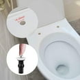 Qtmnekly Toilet Seat Screws,Universal Expanding Rubber Screw Top Fixing