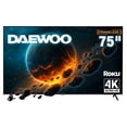 thumbnail image 1 of Daewoo Pantalla Televisión Smart TV 75 Pulgadas LED 4K UHD Roku Frameless Dolby Audio 4 HDMI 2 USB 1 AV DAW75URF, 1 of 7