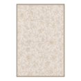thumbnail image 3 of GENIMO 2'x3' Floral Botanical Entryway Rug, Machine Washable Non Slip Low Pile Area Rug for Front Door Kitchen Bathroom, Dusty Beige, 3 of 5