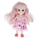 thumbnail image 1 of Muñeca articulada , juguete de maquillaje de princesa DIY de 16 cm, muñeca , juguetes de bricolaje con completo de ropa, Curls Cabello con doble lazo Yotijar Juguetes de muñecas para niñas, 1 of 7