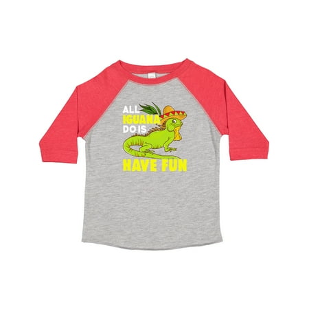 

Inktastic Iguana Funny Pet Gift Toddler Boy or Toddler Girl T-Shirt