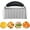 Black, variant on Crinkle Cutter Stainless Steel Wavy Chopper Heavy Duty French Fry Slicer for Potatoes Carrot Chips and Fruits,Vegetable, Potatoes,Onions,Wavy Crinkle Potato Cutter Chopping Tools Black