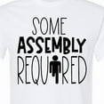 thumbnail image 4 of Inktastic Some Assembly Required Right Leg Amputee T-Shirt, 4 of 5
