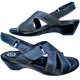 thumbnail image 3 of Huarache Casual en Piel Vacuno Cómodo Velcro Enco Footwear  mod.503 Plataforma Piel Vacuno confort Color Negro, 3 of 4