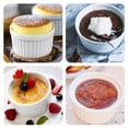 thumbnail image 3 of Ramekins GPYG Creme Brulee, 180 ml, juego de 8 unidades de porcelana, 3 of 7