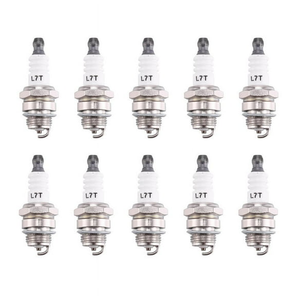 10Pcs Mini Lawn Mower Spark-Plug L7Tc Br2Lm 55Mmx22Mm
