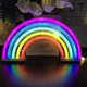 thumbnail image 3 of SZTXJ Rainbow Night Light for Kids Christmas Gift LED Rainbow Neon Signs Lamp for Wall Decor, Bedroom Decor, Home Accessories, Party, Holiday Decor, 3 of 5
