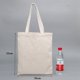 thumbnail image 1 of Bolsa de lona tridimensional, bolsa de tela pequeña con boca abultada de algodón en blanco para regalo, bolsa de lona revestida portátil artística, 1 of 5
