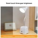 thumbnail image 5 of Lámpara de escritorio LED | Luz protectora ocular recargable USB, cuello de gallina ajustable, regulable, clip resistente, sin parpadeo, 3 opciones de color, 16in | Lectura, estudio, oficina, 5 of 6