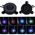 thumbnail image 3 of Luz de burbujas para acuario, iluminación LED subacuática con burbujas de aire, 6 bombillas LED, piedra de burbujas para acuario, decoración de burbujas para pecera (enchufe europeo), 3 of 5