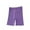 Purple, variant on NAFUU Girls Soft Shorts Little Girls Summer Shorts Under Dress Skirt Thin Underpants Layer Front Shorts Solid Color Pants 18-24 Months