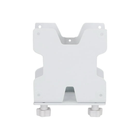 Ergotron - Mini PC mount - pole mountable, under-desk mountable, wall track mountable, VESA bracket mountable - white - for Ergotron NX; LX Dual Side-by-Side Arm