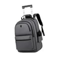 thumbnail image 3 of BELOVING Sac de Sport à Roulettes Grand Sac Imperméable pour Rangement de Voyage Hommes et Femmes Gris, 3 of 10