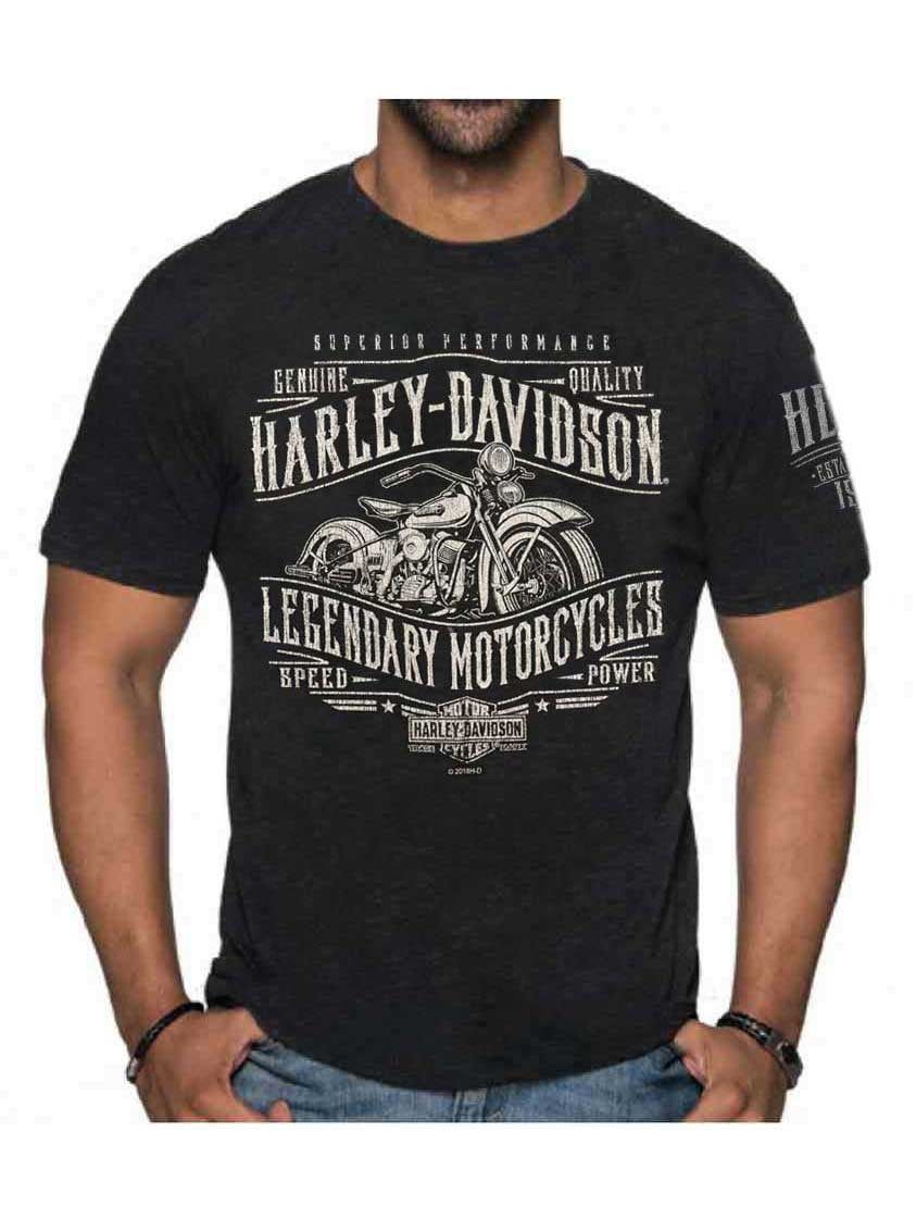 Harley-Davidson - Harley-Davidson Men's Luminary Short Sleeve Poly ...