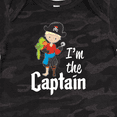 thumbnail image 4 of Inktastic I'm the Captain- pirate boy Boys Baby Bodysuit, 4 of 5