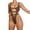 Khaki, variant on Rigardu Hot Sale!! Women's One Piece Swimsuit Tummy Control Scoop Neck Straps Hollow Out Bathing Suit Women's Swimsuits Backless Swimwear Slimming Bathing Suit Green M