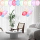 thumbnail image 4 of KAKOWELY Paquete de 50 globos de látex con estampado de nubes, adornos para fiestas de cumpleaños (rojo y amarillo)., 4 of 4