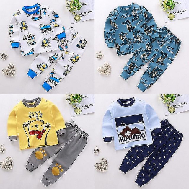 Vêtements d'Intérieur en Coton pour Enfants Vêtements pour Enfants R